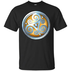 CELTIC - Gold Celtic Triskele Shield T Shirt & Hoodie