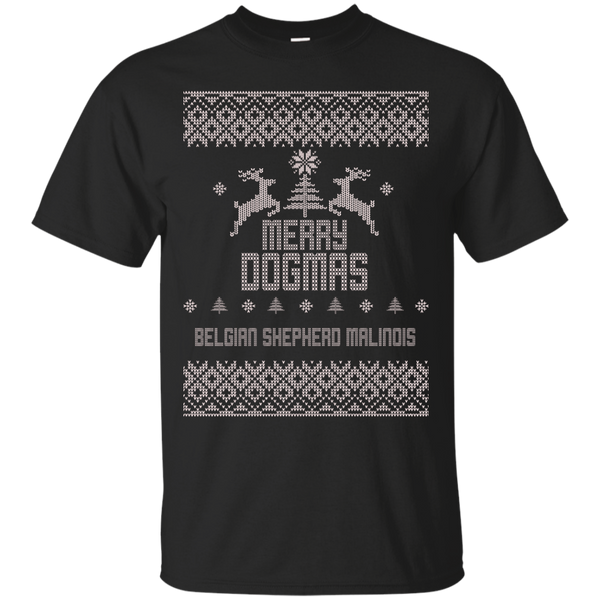 BELGIAN SHEPHERD MALINOIS1 - Merry Dogmas Belgian Shepherd Malinois1 T Shirt & Hoodie