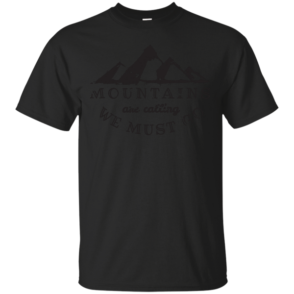 Camping - MOUNTAINS ARE CALLING nature lover T Shirt & Hoodie
