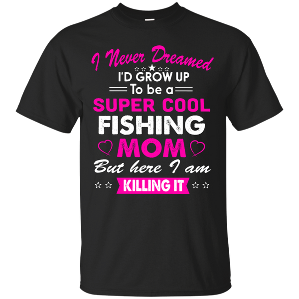 Fishing - Super Cool Fishing Mom fishing T Shirt & Hoodie