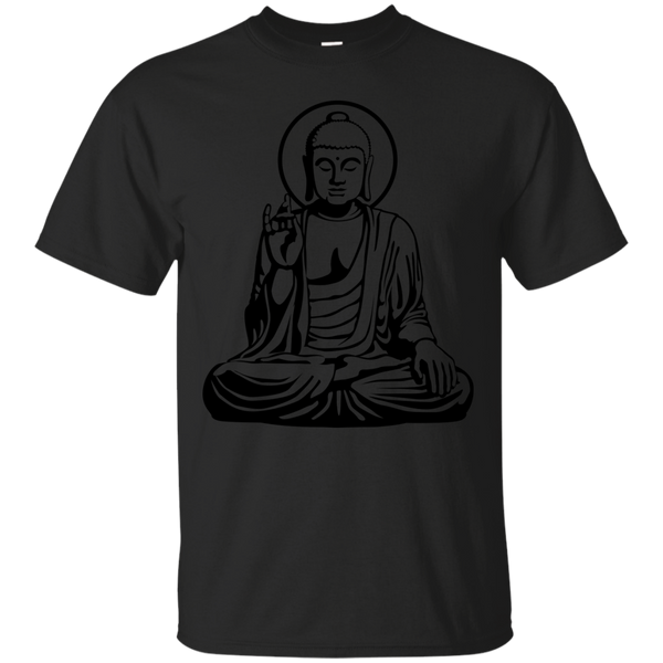Yoga - Young Buddha No1 black T Shirt & Hoodie