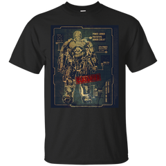 Marvel - BLUEPRINT TEE  POWER IRON ARMOR VINTAGE ironman T Shirt & Hoodie