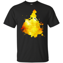 BEAUTY AND THE BEAST - Belle Abstract T Shirt & Hoodie