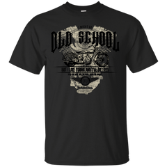 BIKERS - I might be old school but I live young and Ill die free T Shirt & Hoodie