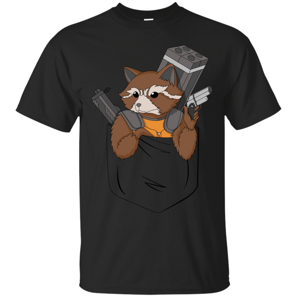 Marvel - Little guy with guns in your pocket rocket raccoon T Shirt & Hoodie