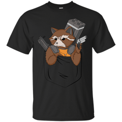 Marvel - Little guy with guns in your pocket rocket raccoon T Shirt & Hoodie