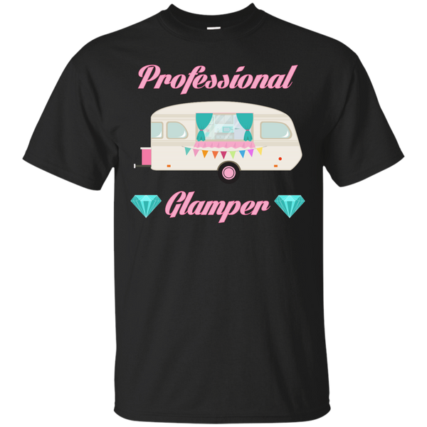 Mom - Professional Glamper  Pink Glam Camper Camping RV Trailer camper van T Shirt & Hoodie