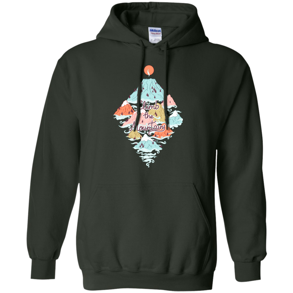 Hiking - Misty Mountains mountains T Shirt & Hoodie