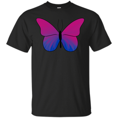 LGBT - Butterfly Bisexual Pride butterfly T Shirt & Hoodie