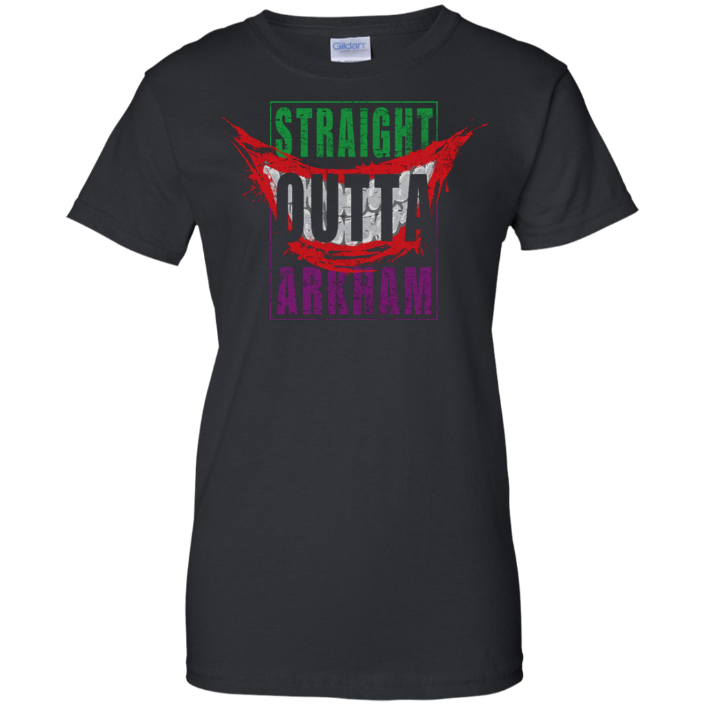 Marvel - Straight Outta Arkham Color harleyquinn T Shirt & Hoodie