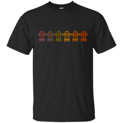 LGBT - Gingerbread Rainbow gingerbread man T Shirt & Hoodie