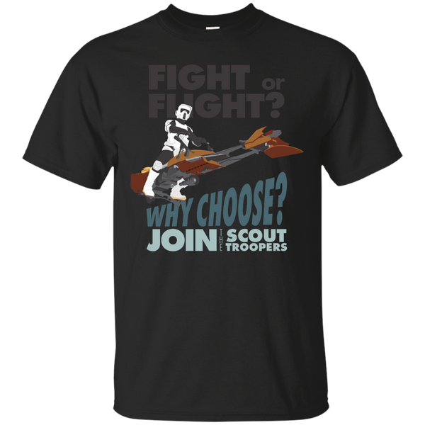 BIKER SCOUT - Fight or FlightWhy Choose Scout Troopers T Shirt & Hoodie