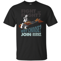 BIKER SCOUT - Fight or FlightWhy Choose Scout Troopers T Shirt & Hoodie