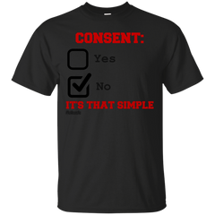 LGBT - Consent Its That Simple feminist T Shirt & Hoodie