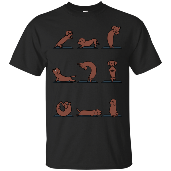 Yoga - Dachshund yoga T Shirt & Hoodie