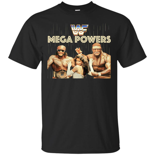HULK HOGAN - Mega Powers T Shirt & Hoodie