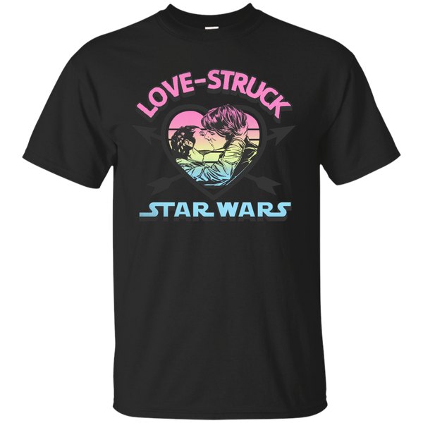 Star Wars - Love Struck Han amp Leia T Shirt & Hoodie