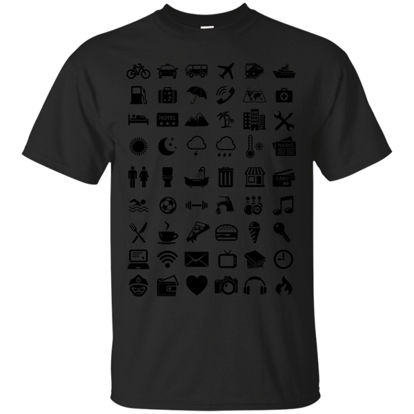 Camping - Travel Icons Language travel T Shirt & Hoodie