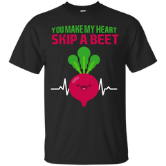 Mom - You Make My Heart Skip A Beet Funny Vegetable Pun Saying vegetables T Shirt & Hoodie