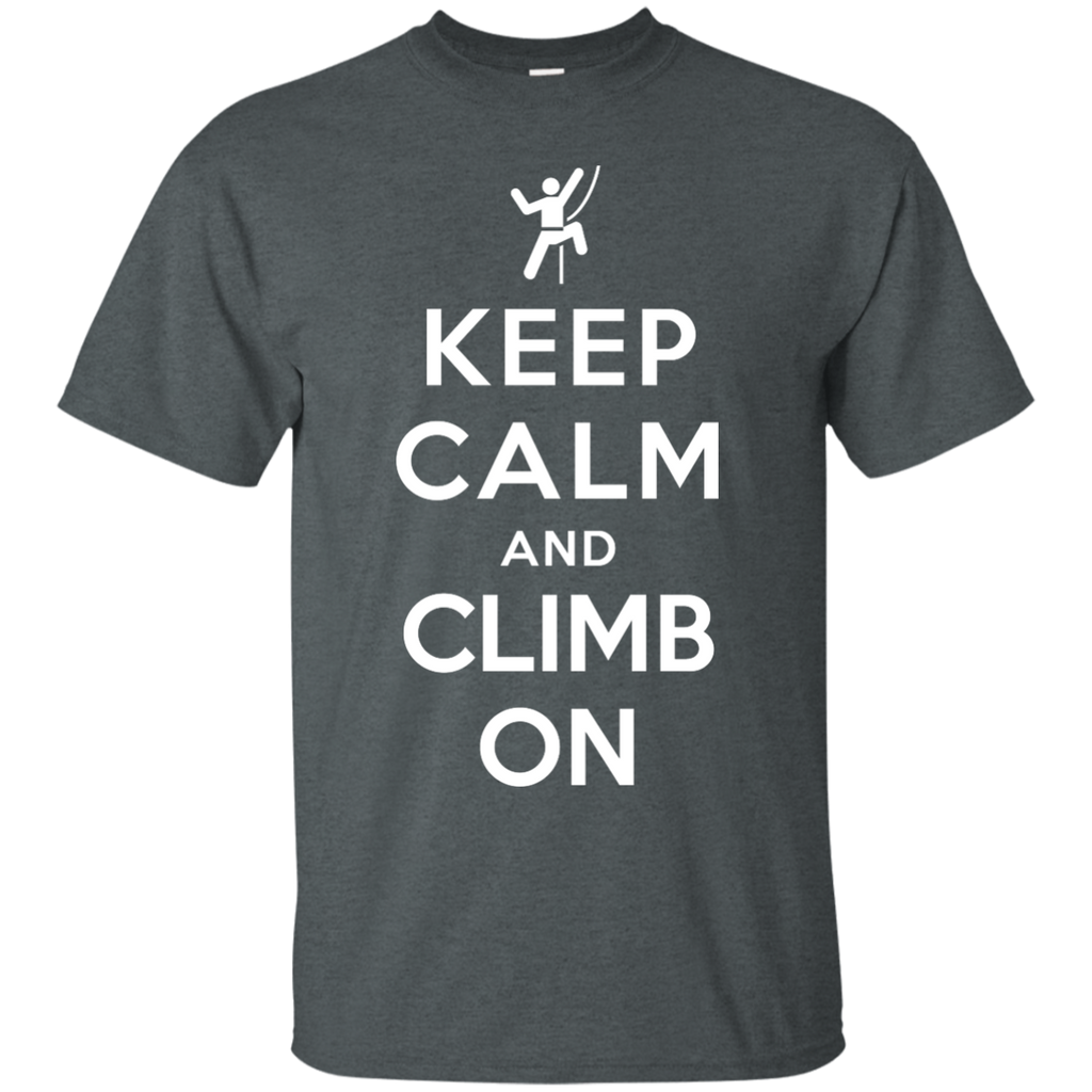 Hiking - Keep Calm and Climb On mount T Shirt & Hoodie