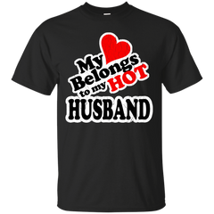 LGBT - My Heart Belongs to My HOT Husband vintage look i love my husband T Shirt & Hoodie