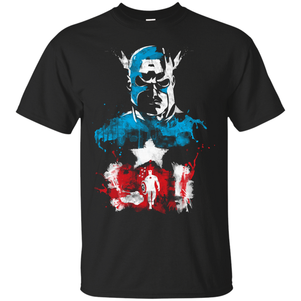 Marvel - AMERICAS SUPER SOLDIER flag T Shirt & Hoodie