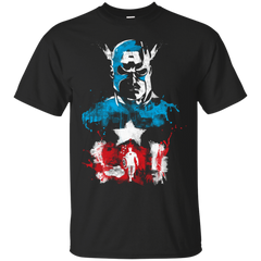 Marvel - AMERICAS SUPER SOLDIER flag T Shirt & Hoodie