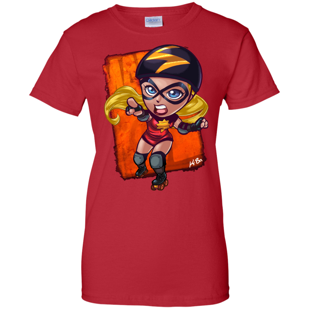 Marvel - Superhero Roller Derby Ms Marvel roller derby T Shirt & Hoodie