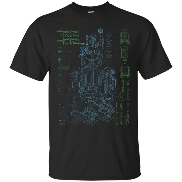 Star Wars - R2D2 Desconstructed T Shirt & Hoodie