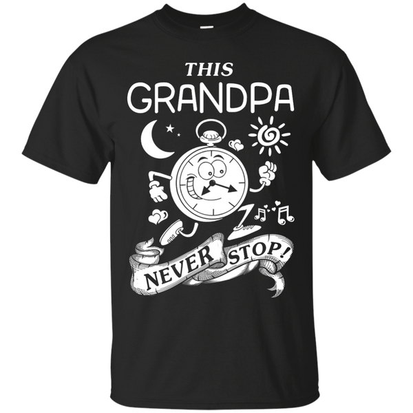Yoga - THIS GRANDPA NEVER STOPS T shirt & Hoodie