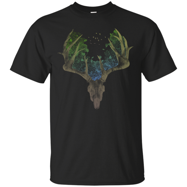 Father - Deer Skull graphics T Shirt & Hoodie