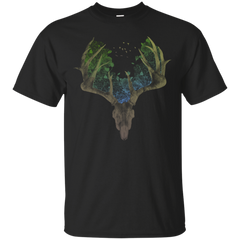 Father - Deer Skull graphics T Shirt & Hoodie