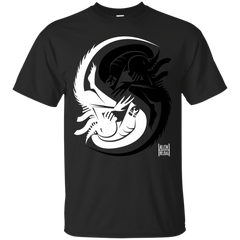 ALIEN - Yin Yang Alien T Shirt & Hoodie