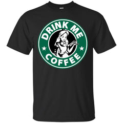 ALICE IN WONDERLAND DRINK ME - Alice In Wonderland Starbucks T Shirt & Hoodie