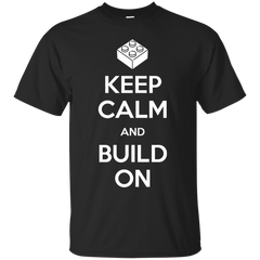 Lego - KEEP CALM AND BUILD ON T Shirt & Hoodie