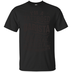 BARISTA - TATTOOED BARISTA T Shirt & Hoodie