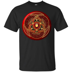 CELTIC - Red and Gold Celtic Shield T Shirt & Hoodie