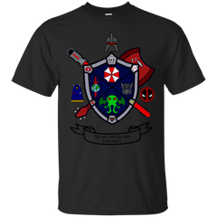 Deadpool - Dark Geek Crest  We will take the sky from you dc T Shirt & Hoodie