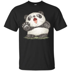 CHARACTER - Surprized Panda T Shirt & Hoodie