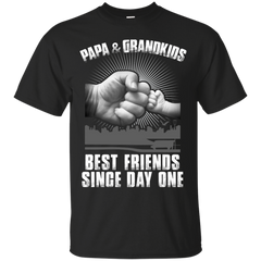 Yoga - PAPA AND GRANDKIDS BEST FRIENDS SINCE DAY ONE T shirt & Hoodie