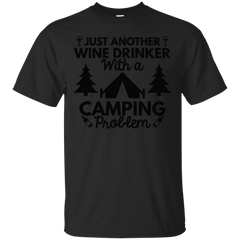 CAMPER - Wine Drinker Camping T Shirt & Hoodie