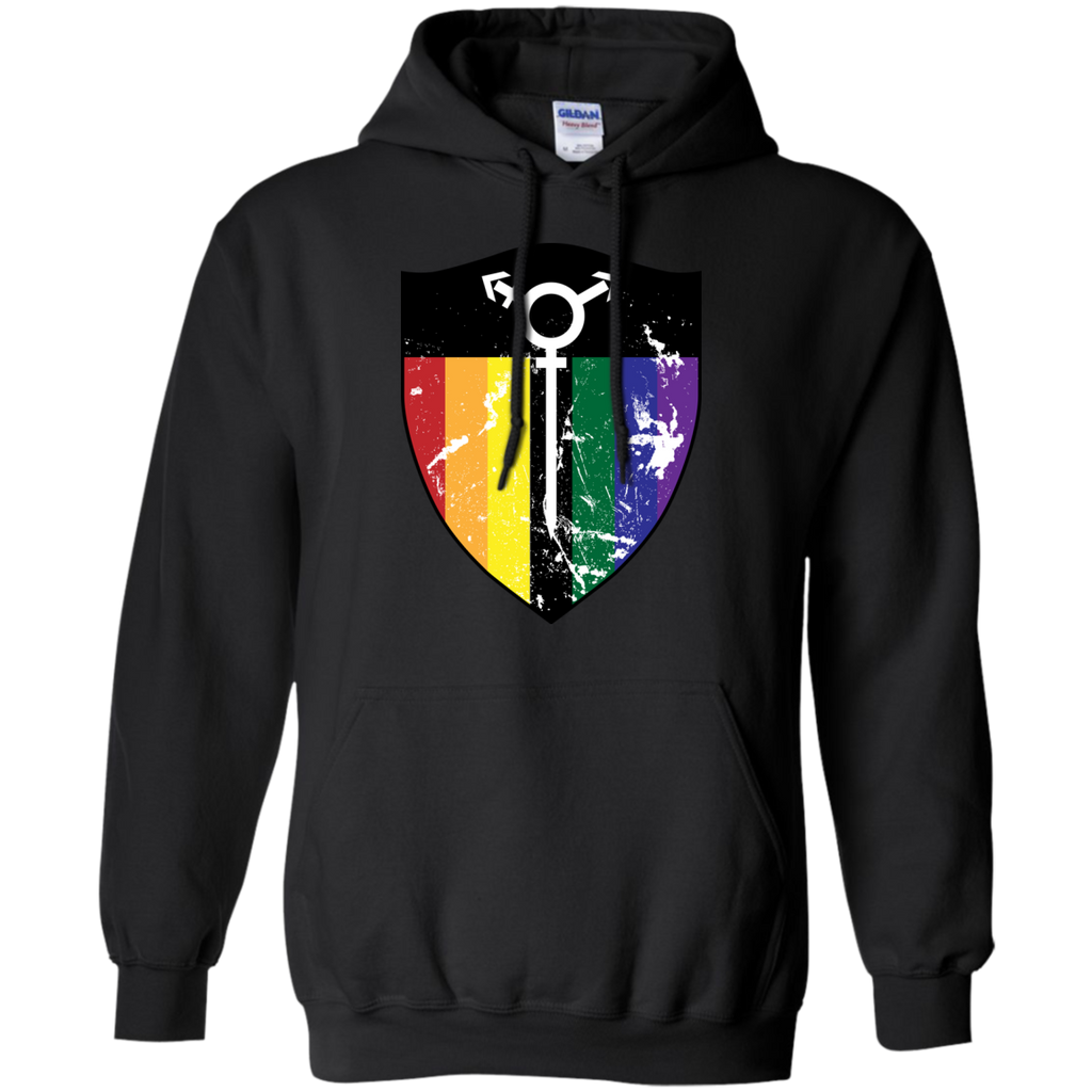 LGBT - Defender Shield LGBTQ lgbt T Shirt & Hoodie