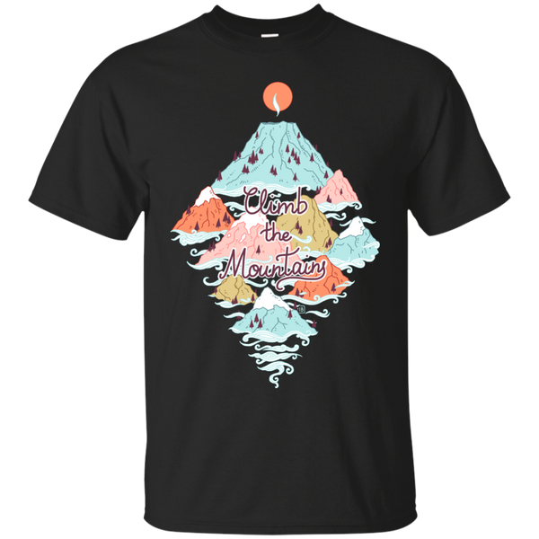 Hiking - Misty Mountains mountains T Shirt & Hoodie
