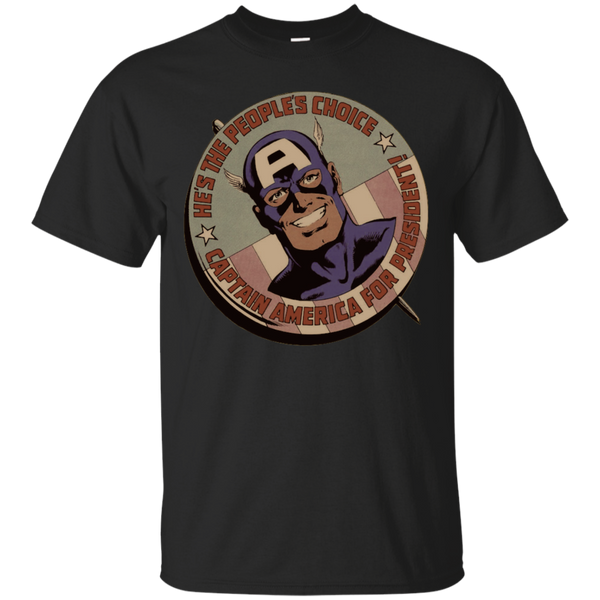 Marvel - Cap for Pres Badge Pocket Size superheroes T Shirt & Hoodie