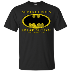 AUTISM - Batman Edition Superheroes Speak Autism T Shirt & Hoodie