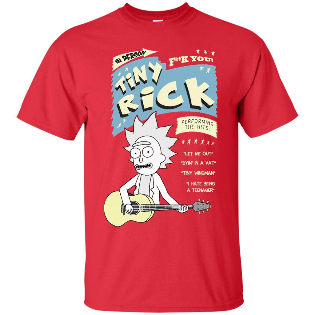 DAN HARMON Tiny Rick Concert Poster blue T Shirt Hoodie 1920TEE