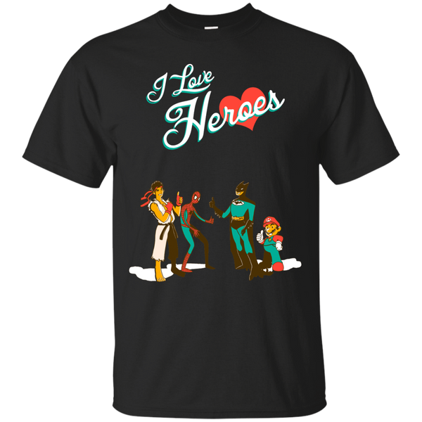 Marvel - I 3 Heroes typography T Shirt & Hoodie