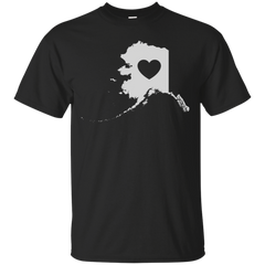 ALASKA - Alaska Love Heart T Shirt & Hoodie