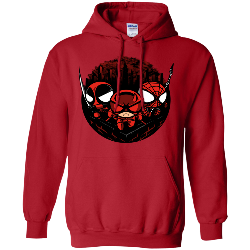 Marvel - Team Redpuff Boys Lighter Bg red T Shirt & Hoodie