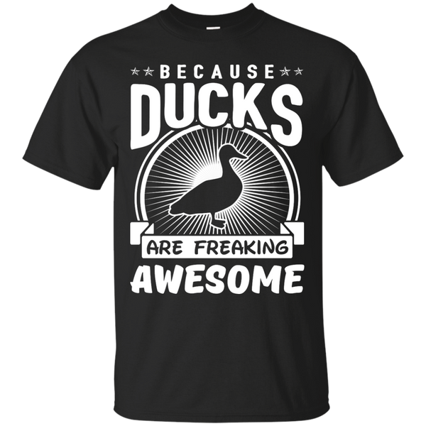 Mom - Because Ducks Are Freaking Awesome ducks T Shirt & Hoodie